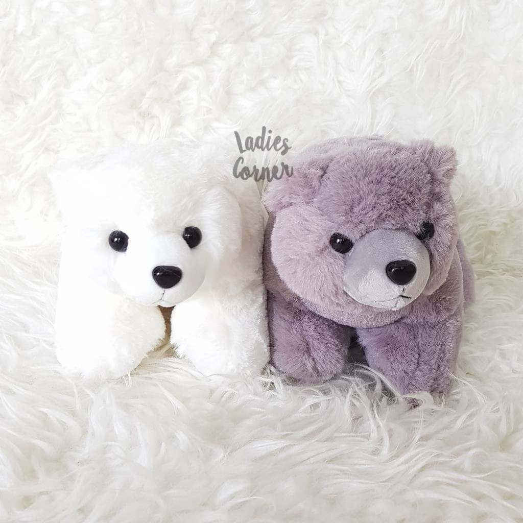 POLAR BEAR PLUSH TOY BONEKA  BERUANG KUTUB MINISO  Shopee 