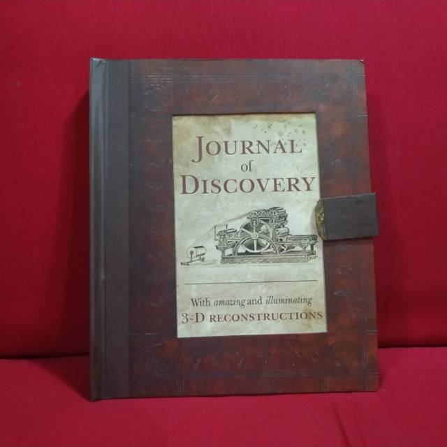 Journal of Discovery  buku import 3D pop up tentang Penemuan di Dunia