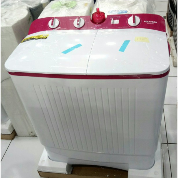 Polytron Mesin Cuci 2 Tabung 7 Kg Hijab Series PWM 702 PWM-702 TwinTub