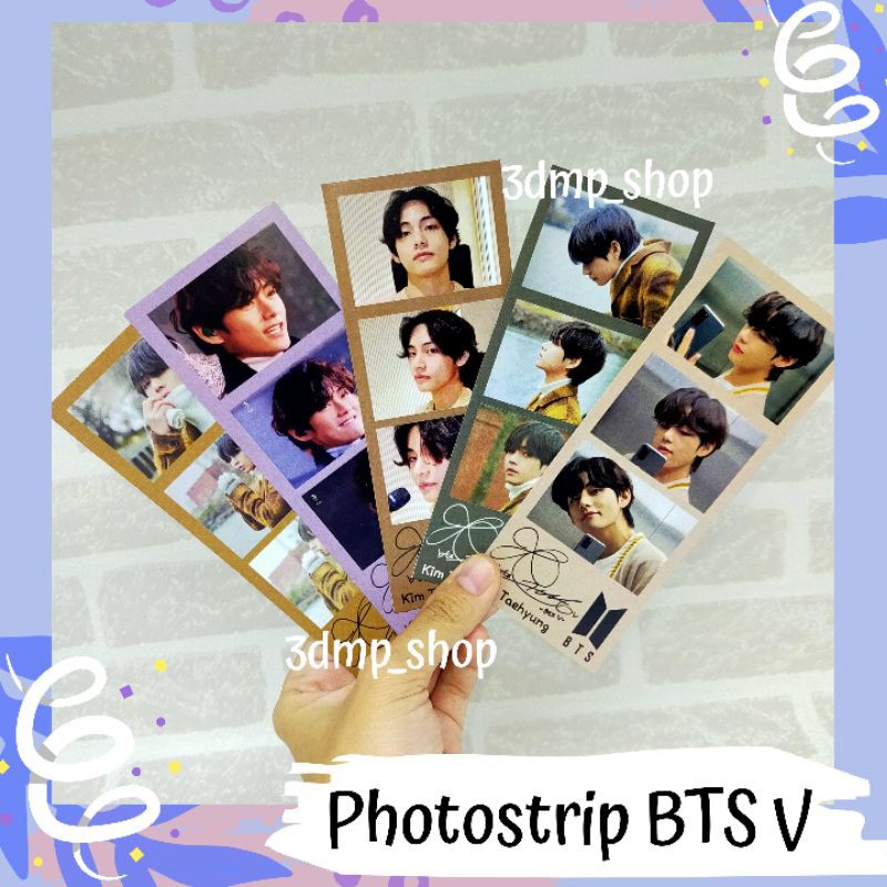 Photostrip BTS Jungkook Taehyung V