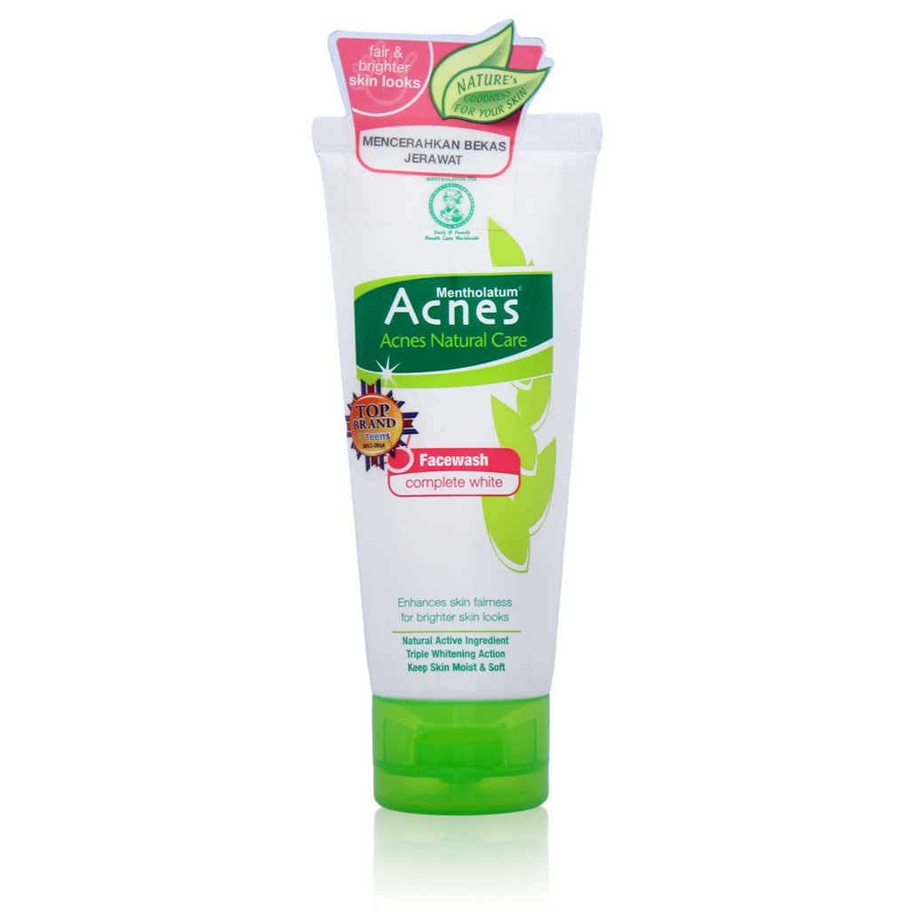 acne white face wash
