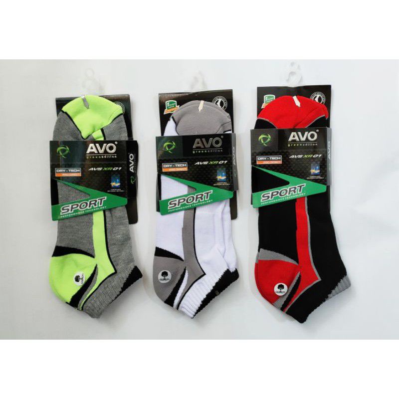 Kaos kaki avo avs XR 01 casual tery