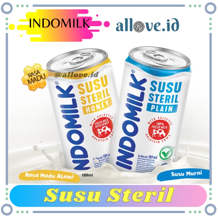 

Indomilk Susu Steril 189ml