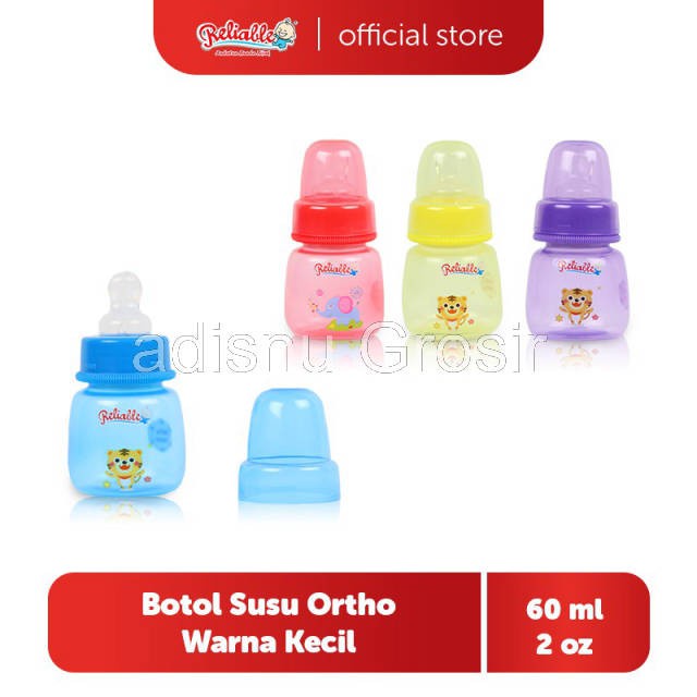 Reliable Botol Susu Dot Ortho Karakter 60ml RBS-9932