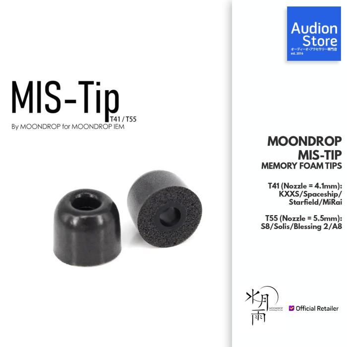 Earphone | Moondrop Mis-Tip T41/T55 Memory Foam Sponge Tips Eartips Earpiece