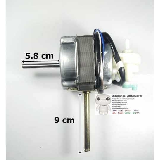 DINAMO Kipas Angin TORNADO BESI 16 sampai 18 inch Universal Miyako Cosmos Sekai DLL FREE