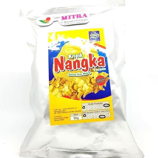 

Open Ds] Shantika Kripik Nangka 80Gr | Jackfruit Chips Buah Asli Khas Batu