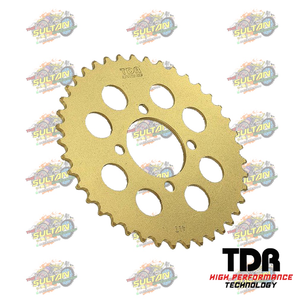 GEAR BELAKANG GIGI TARIK GIR 415 GOLD SATRIA FU 37T 38T 39T TDR