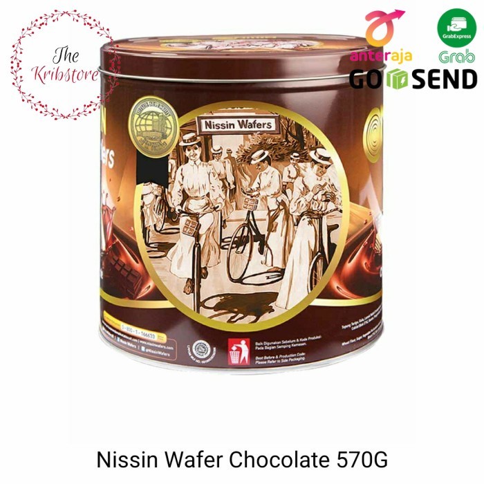 

NISSIN Wafer Chocolate Tin Coklat Kaleng 570 gr