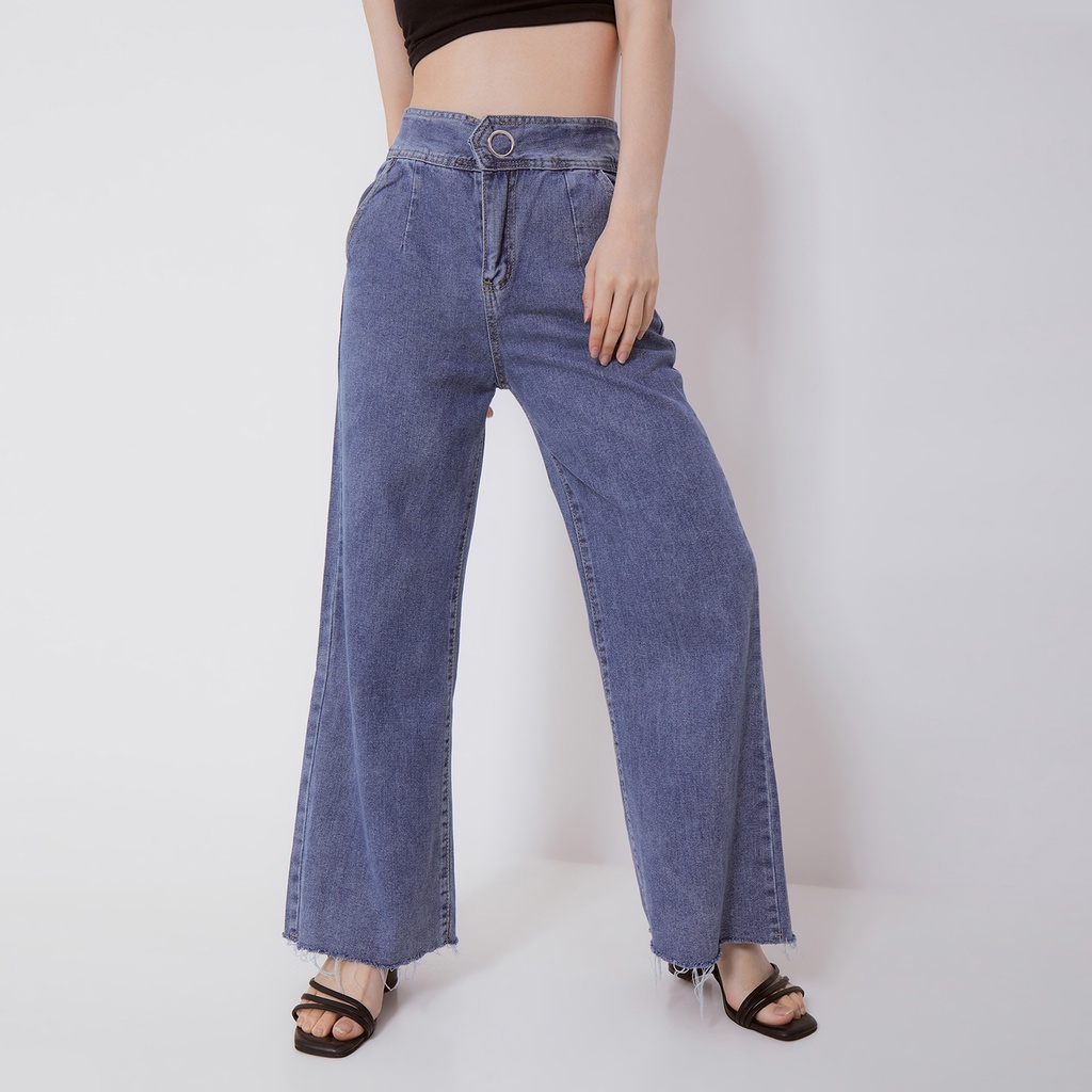 VIERLIN - Jeans 1962 - HIGHWAIST CULLOTE JEANS WANITA