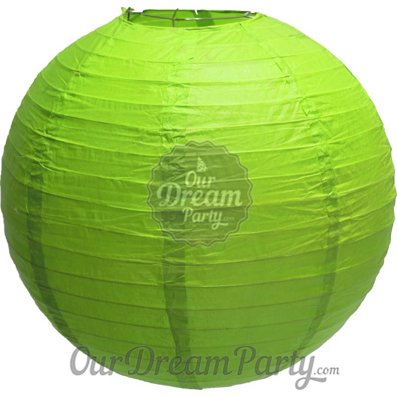 Lampion Kertas Bulat 30cm