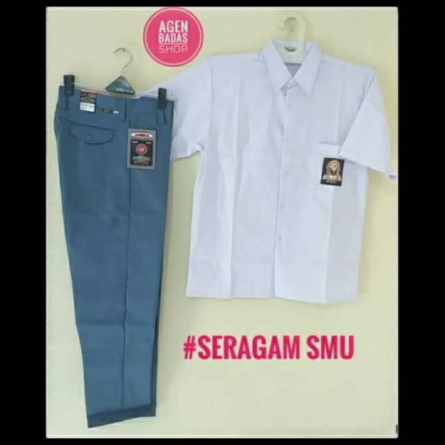 Satu Set Seragam SMP/SMU Cekana Pajang