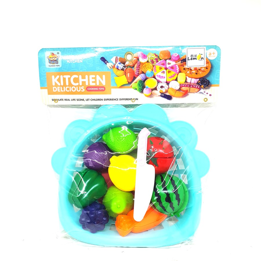 Cod Mainan Anak Cutting Fruit / Buah Potong Cutting Fruit