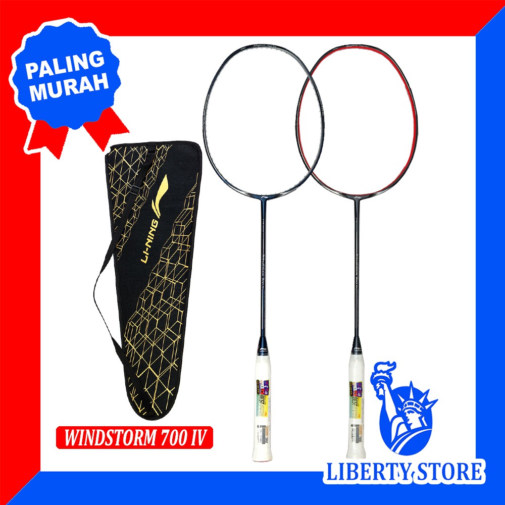 Raket Badminton ORIGINAL LINING WINDSTORM 700 IV + TAS