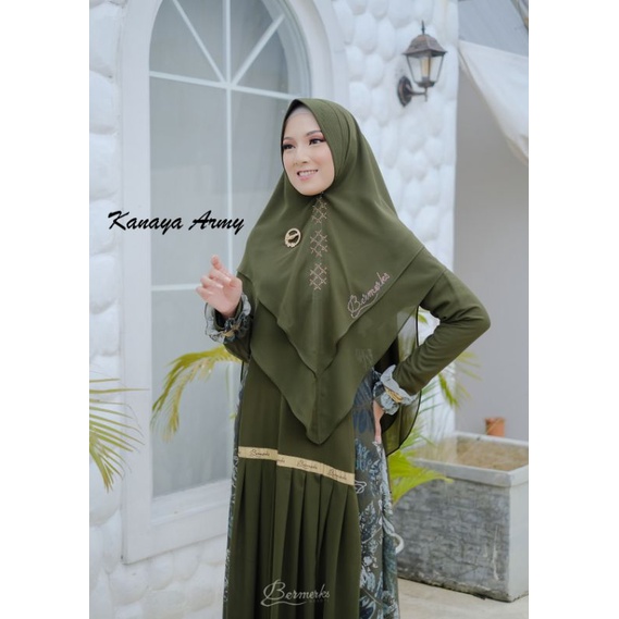 BRAND NEW DESIGN Gamis syari original KANAYA SERIES by BERMERKs syari-Army