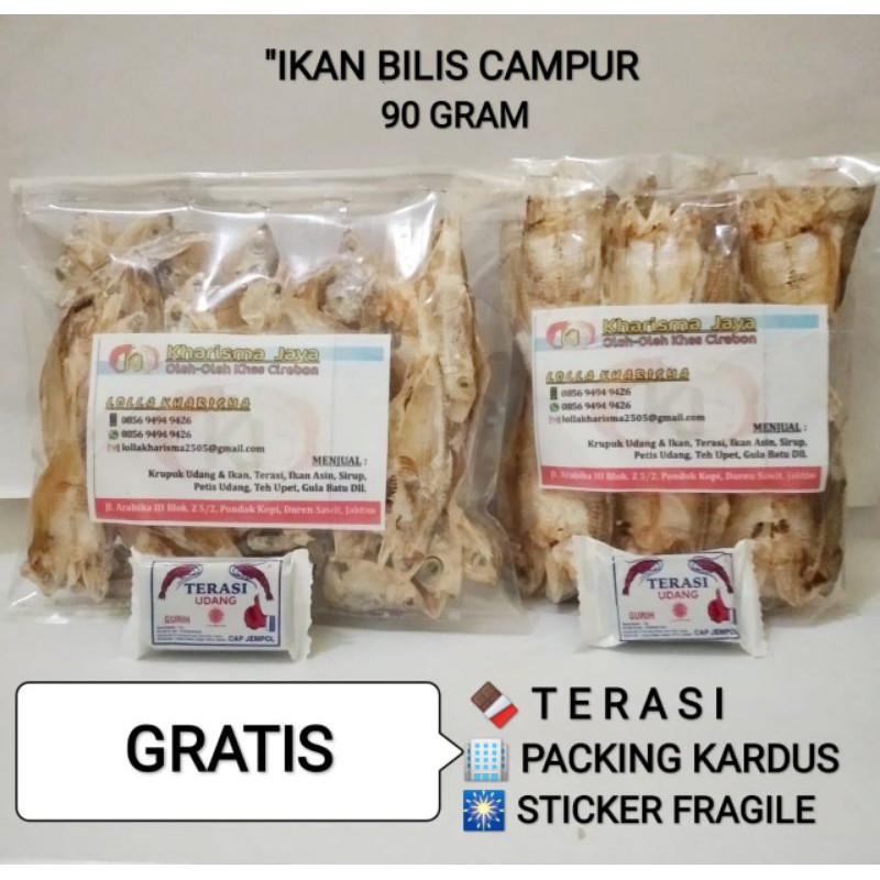 

Ikan Bilis Campuran 90gram