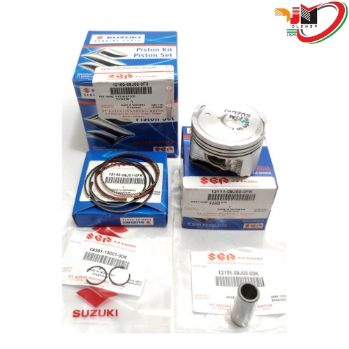 Piston Kit Seher Set NEX FI SUZUKI SGP ASLI 12100-B09J00 STD 050