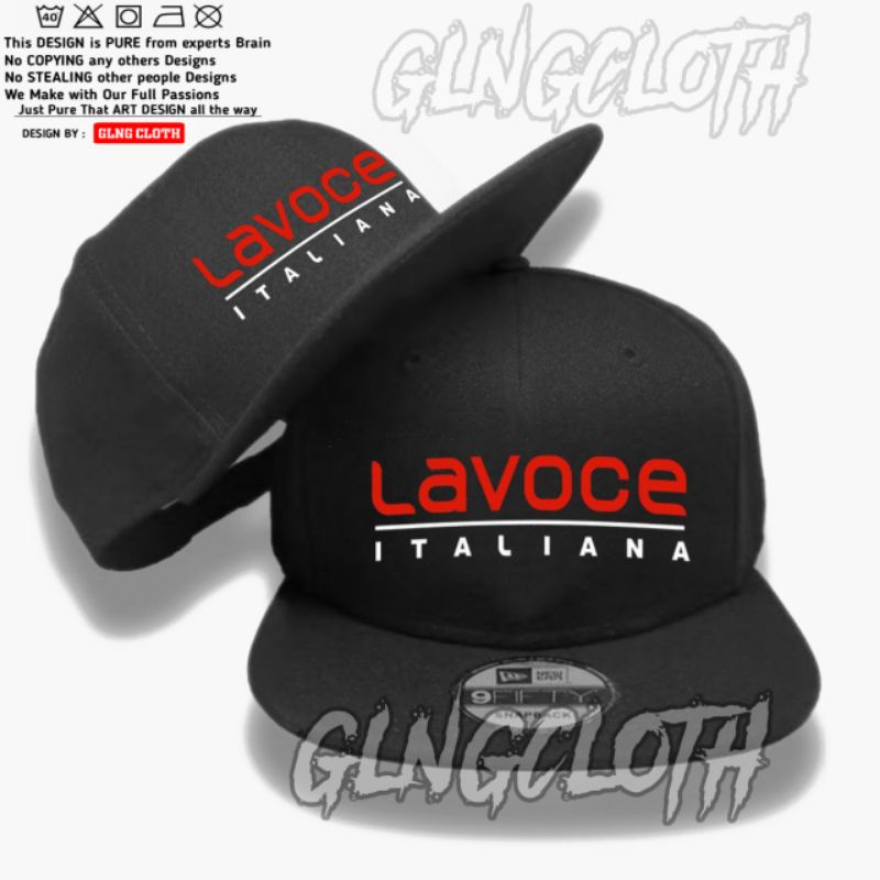 Topi Lavoce Italiana Snapback - Topi Lavoce Italiana Audio Sound System