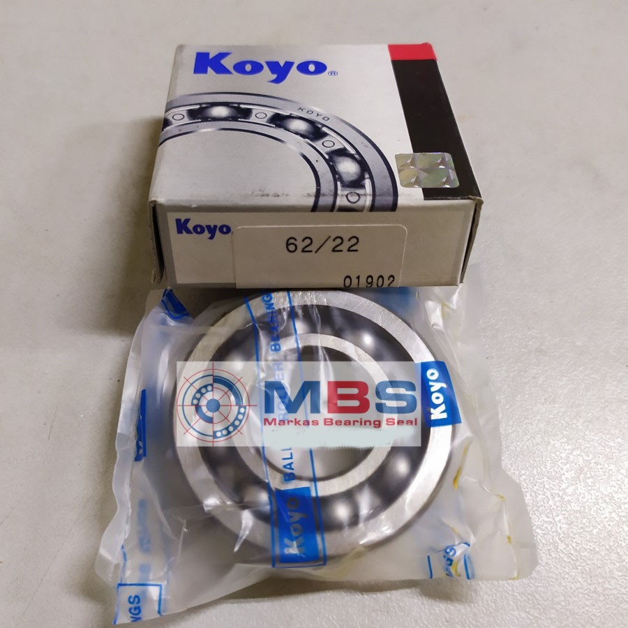 BEARING 62/22 MERK KOYO ASLI JAPAN 62 22 6222