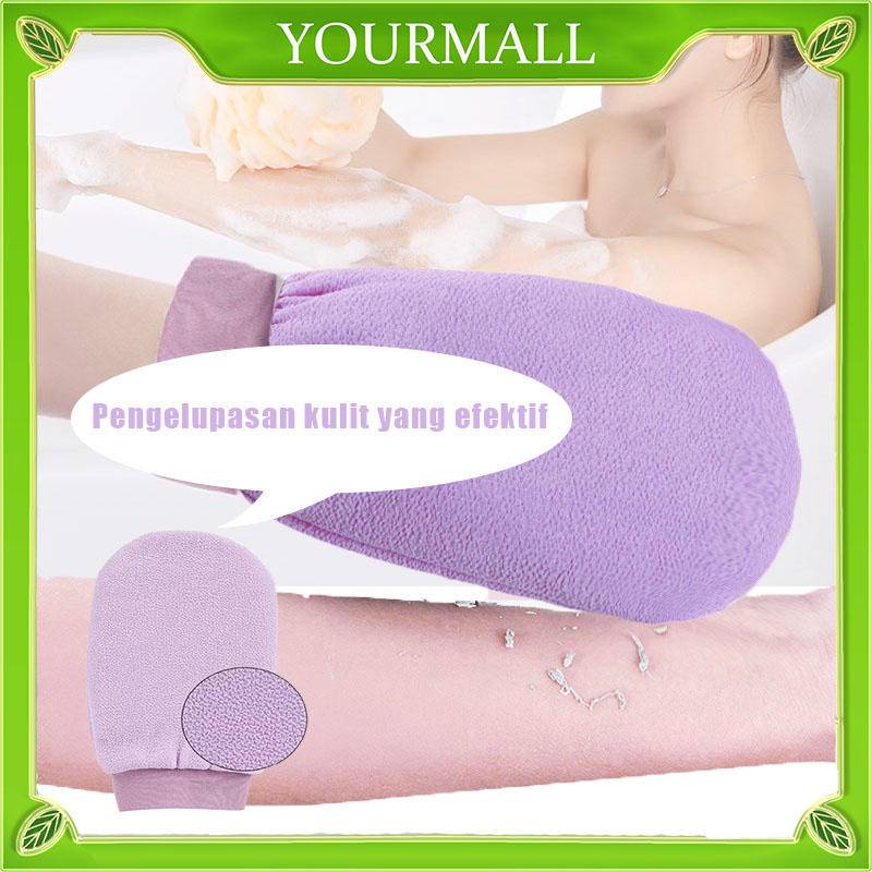 Bath Gloves Penggosok badan daki bath gloves exfoliating dry brush body sarung tangan scrub magic gl
