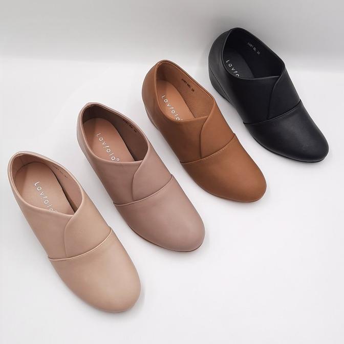 Laviola Shoes - Sepatu Boots Wanita - 2481 LLK BLACK termurah