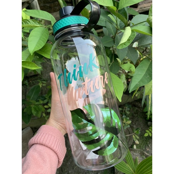 botol minum think nature  2000ml | drink bottle 2 liter