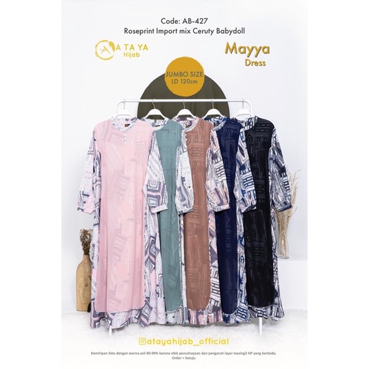 MAYYA DRESS BY ATAYA HIJAB