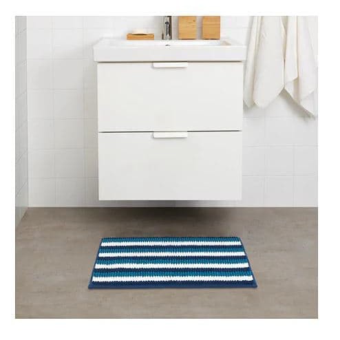 IKEA Dekorasi Rumah TOFTBO Keset kamar mandi IKEA warna 40x60 cm