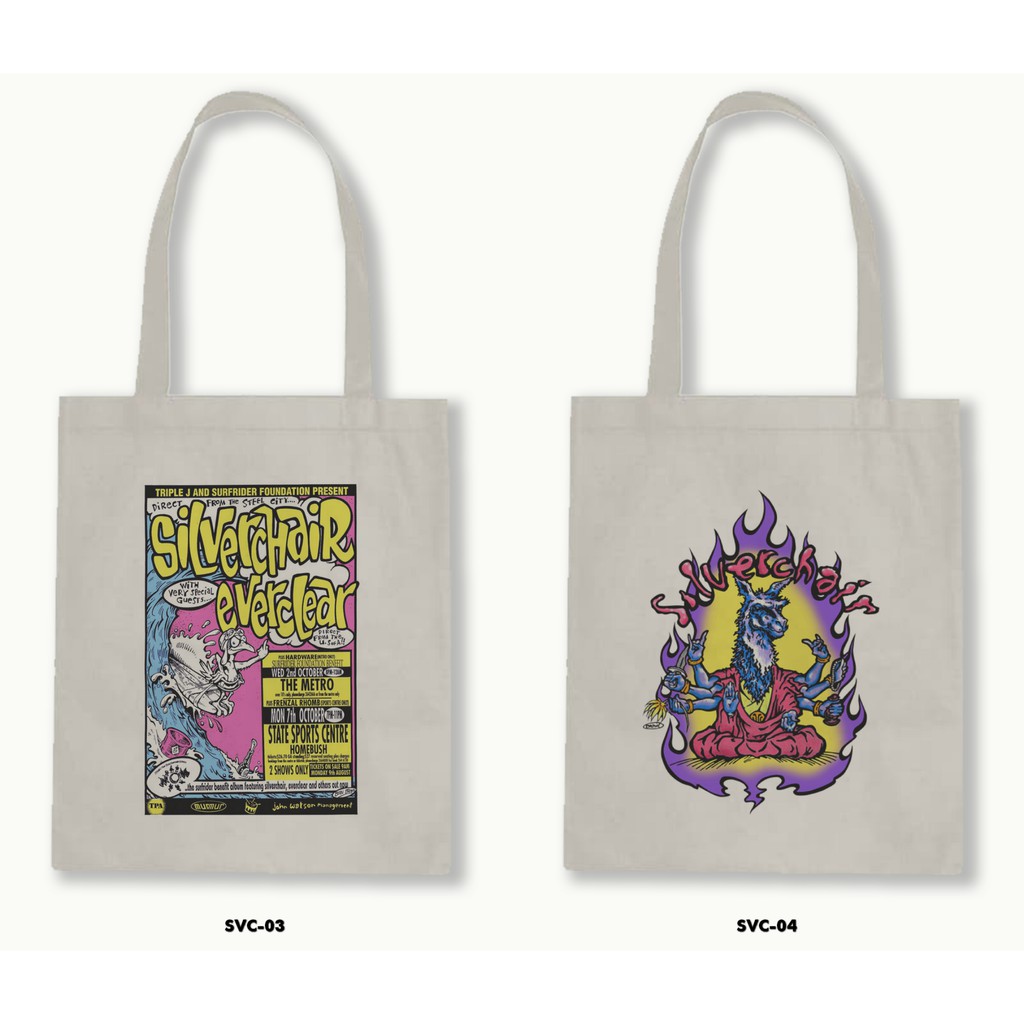 TOTE BAG BLACU - SILVERCHAIR