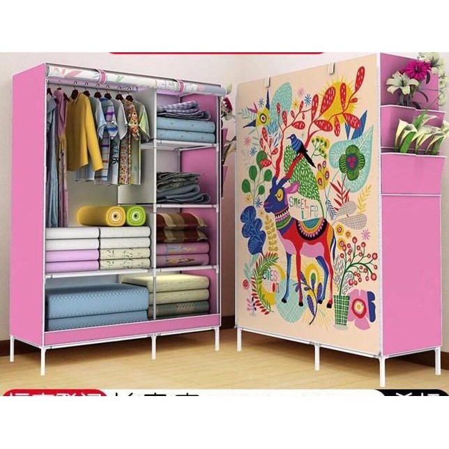 grosirhouseware_ LEMARI PAKAIAN /LEMARI PLASTIK/LEMARI BONGKAR PASANG/LEMARI BAJU PLASTIK/LEMARI PAK