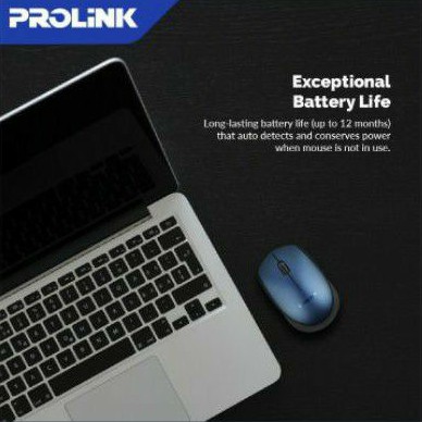 Mouse Wireless PROLiNK PMW5008 3 Button 1600 DPI