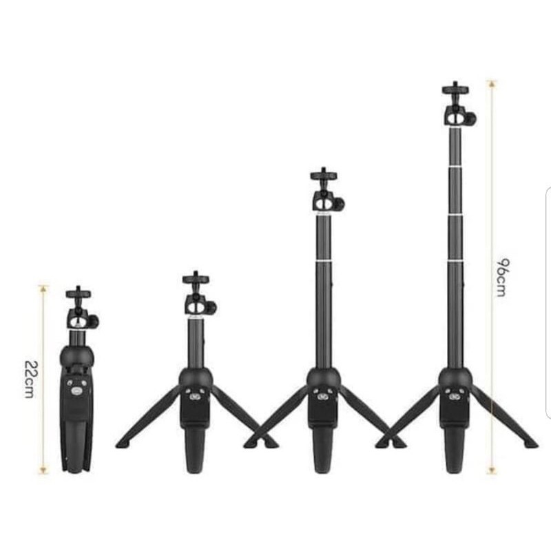 TRIPOD YUNTENG REMOTE BLUETOOTH SELFIE STICK