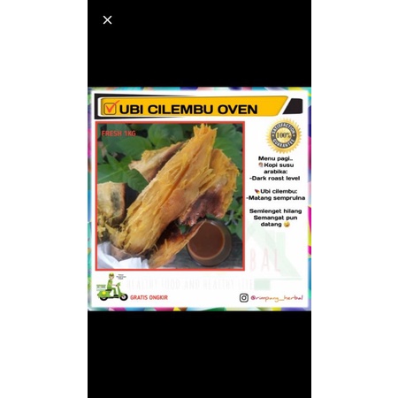 

Ubi Cilembu Matang | Ubi Cilembu Oven 1Kg