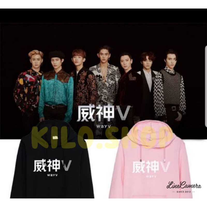 COD HOODIE KPOP WAYV LOGO M-XXL / HOODIE NCT WAY V Kun Ten WinWin Lucas Xiao Jun Hendery YangYang