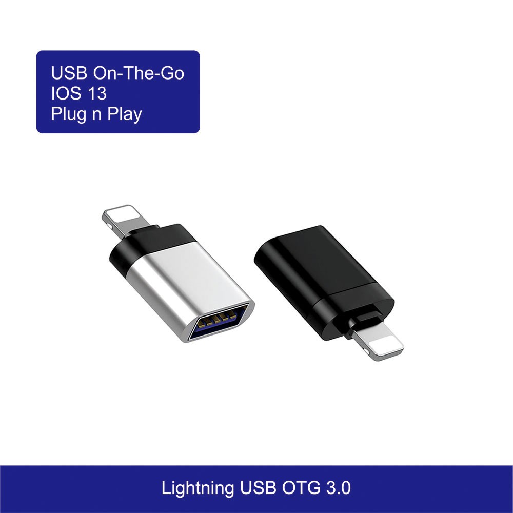 OTG IPHONE / LIGHTNING / OTG METAL