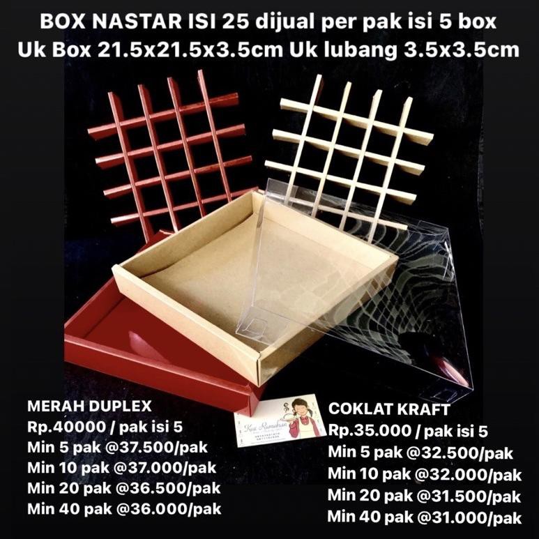 

Terj4angkaw Box Nastar isi 25 ⁣warna Merah Dijual per pak isi 5 box C0de@u4 Kekini1an