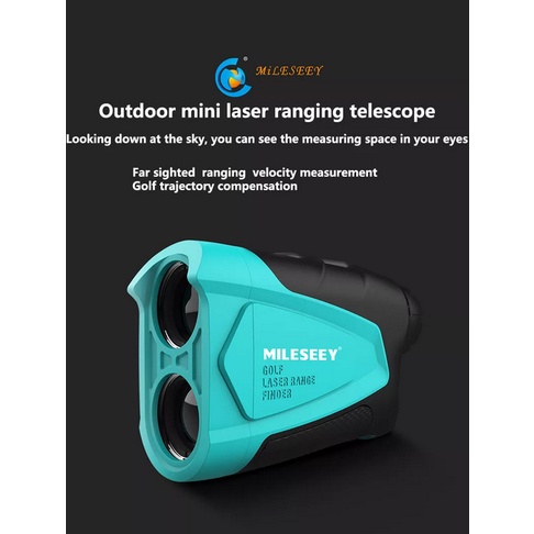 Mileseey PF230 600M Telescope Golf Laser Rangefinder Distance Meter Teropong