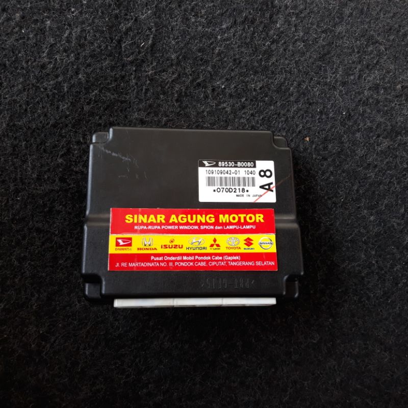 ECU Engine Control Unit Matic Toyota Avanza Vvti 2008-2011 "A8"