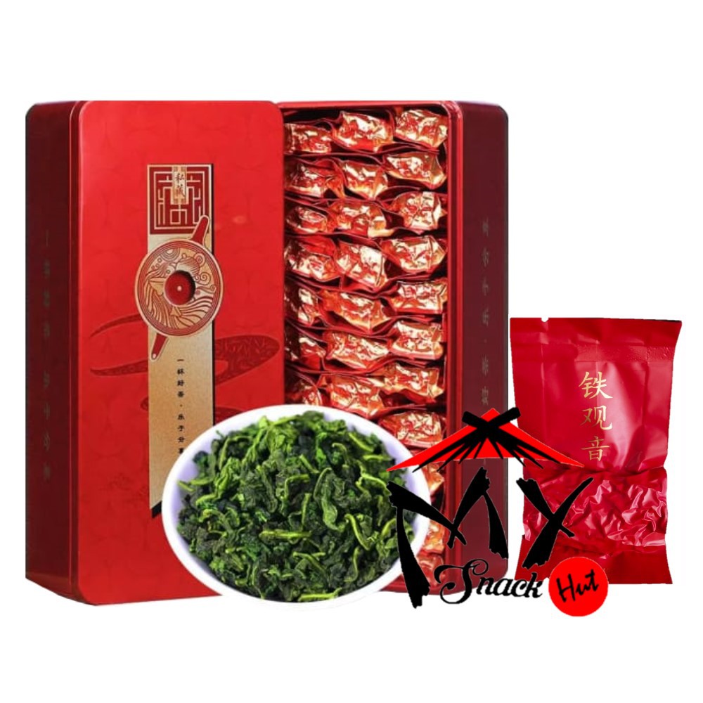 TEH OOLONG TIE GUAN YIN SACHET - TIEGUANYIN CHINESE TEA - OLONG WULONG CHA CHINA KOTAK HADIAH HAMPER