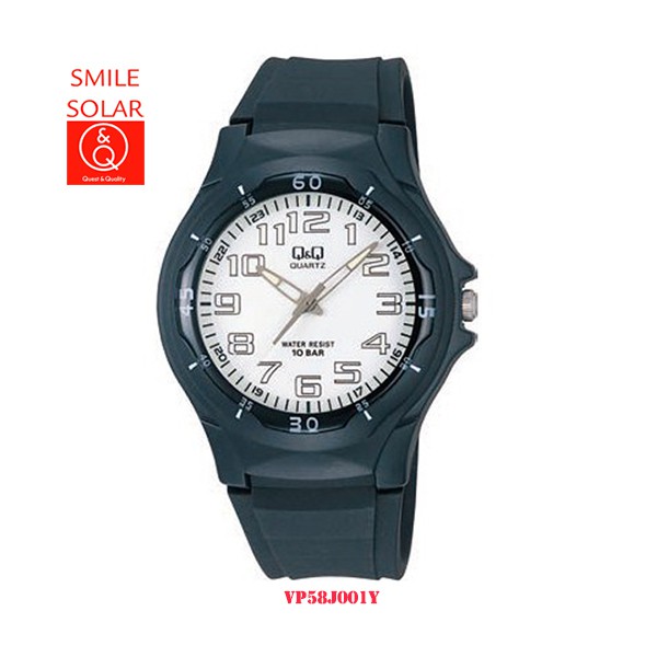 SALE Jam Tangan Unisex Casual Sporty Rubber Analog Original Q&amp;Q QNQ QQ VP58 VP58J Series