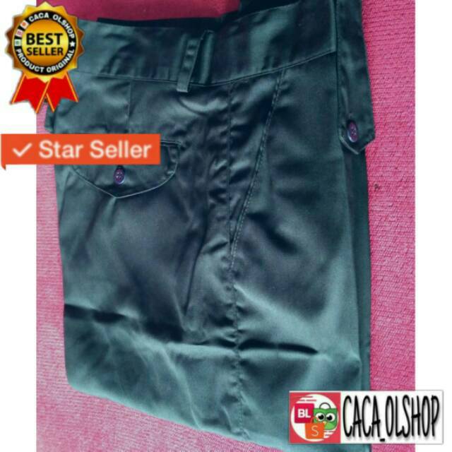 Celana PDH Satpam Security Dishub Polisi Biru Dongker / Coklat Tua
