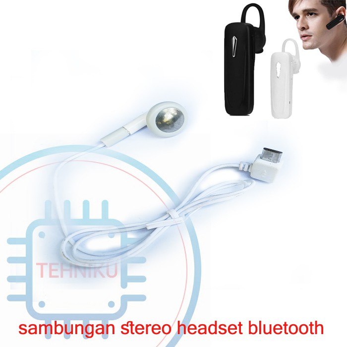 sambungan stereo headset bluetooth