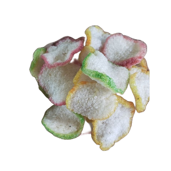kerupuk warna warni 500gr kerupuk bawang