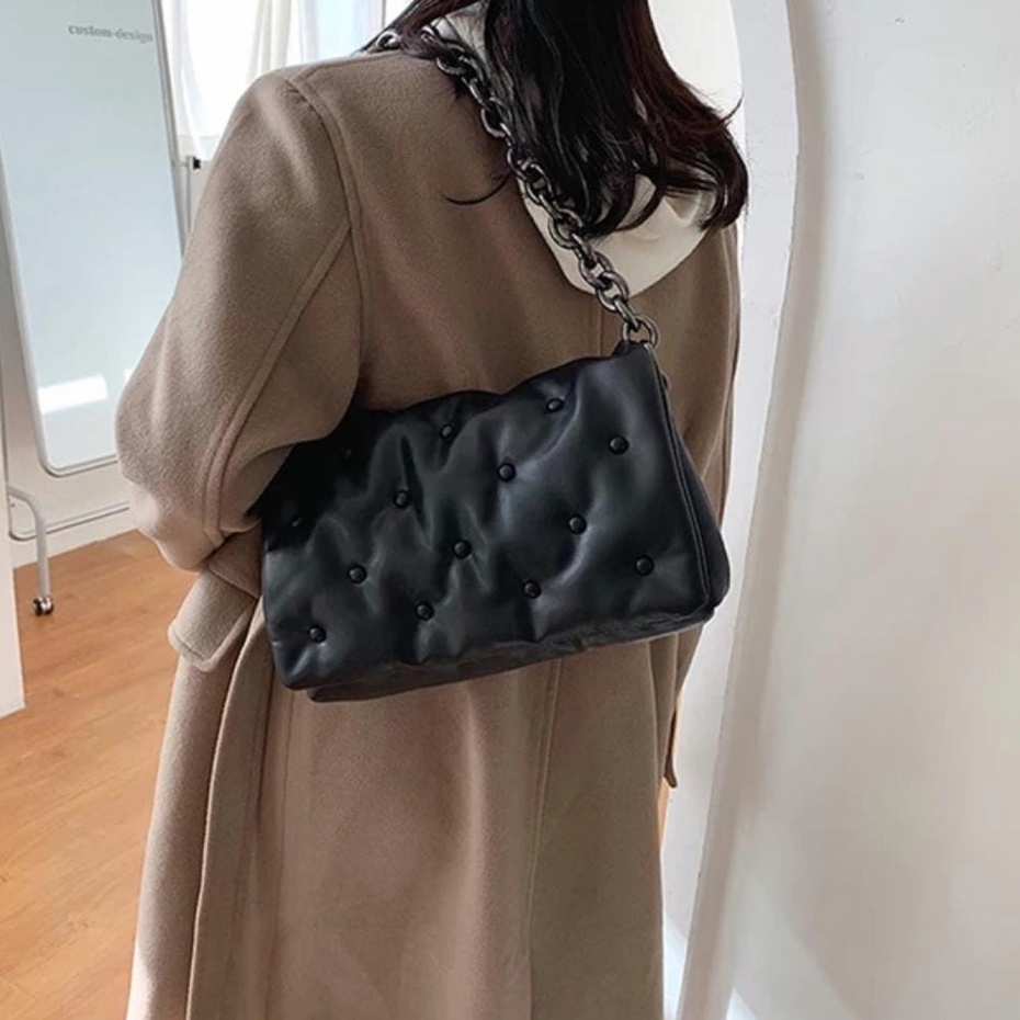 Shoulder bag wanita tas bahu wanita hand bag wanita totebag wanita totebag wanita tas kulit wanita tas import wanita tas wanita kekinian tas wanita terbaru tas wanita branded tas make up tas wanita murah COD