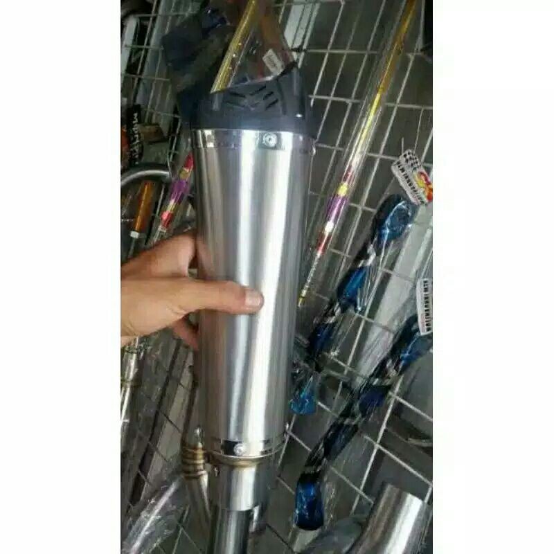 silencer knalpot polosan corong ujung hitam no brand silencer knalpot only inlet 50