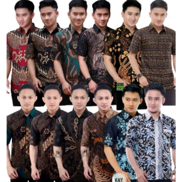 NEW DISTRO BATIK PRIA SOGAN HRB026 BATIKAF NOTOARTO BATIK IPNU-IPPNU HEM PRIA Bel