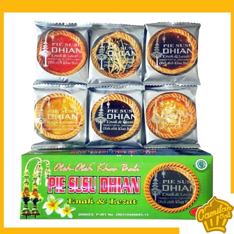 

Pie Susu Dhian pie bali pie DHIAN (10 pcs) Pie Susu ORIGINAL Camilan Khas Bali