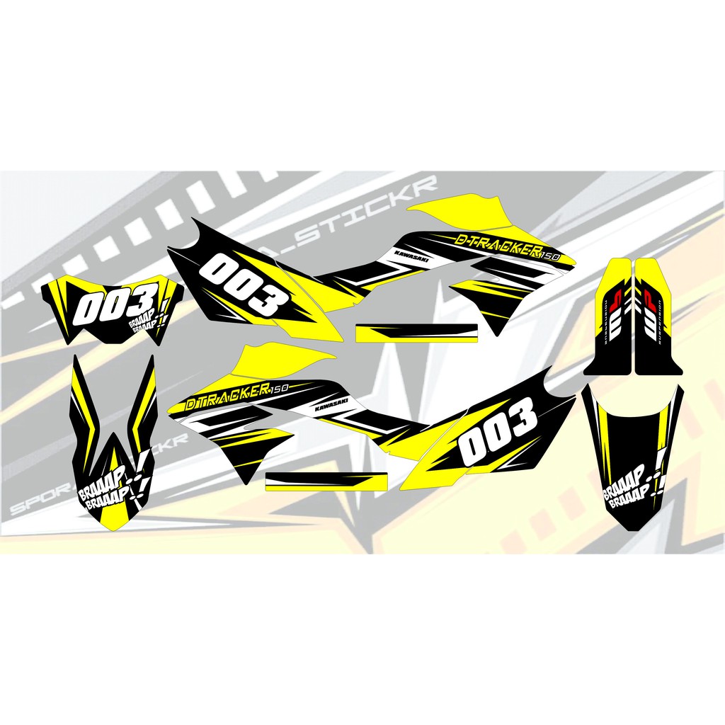 Decal KLX d tracker
