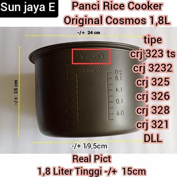 Panci Magic Com Original Cosmos CRJ 323 TS 325 326 328 321 3232 DLL
