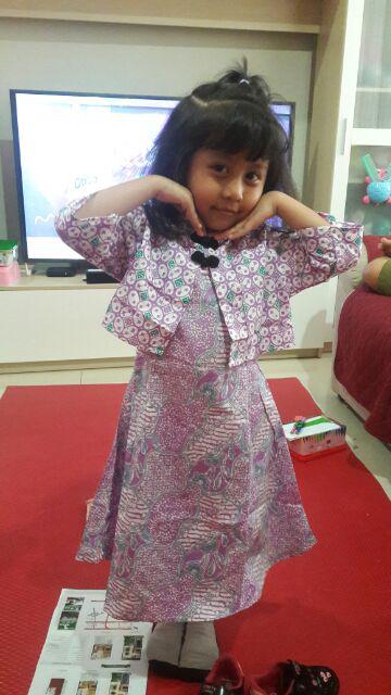 Welans Batik - Kebaya Anak - Bolero Dress - Lp19